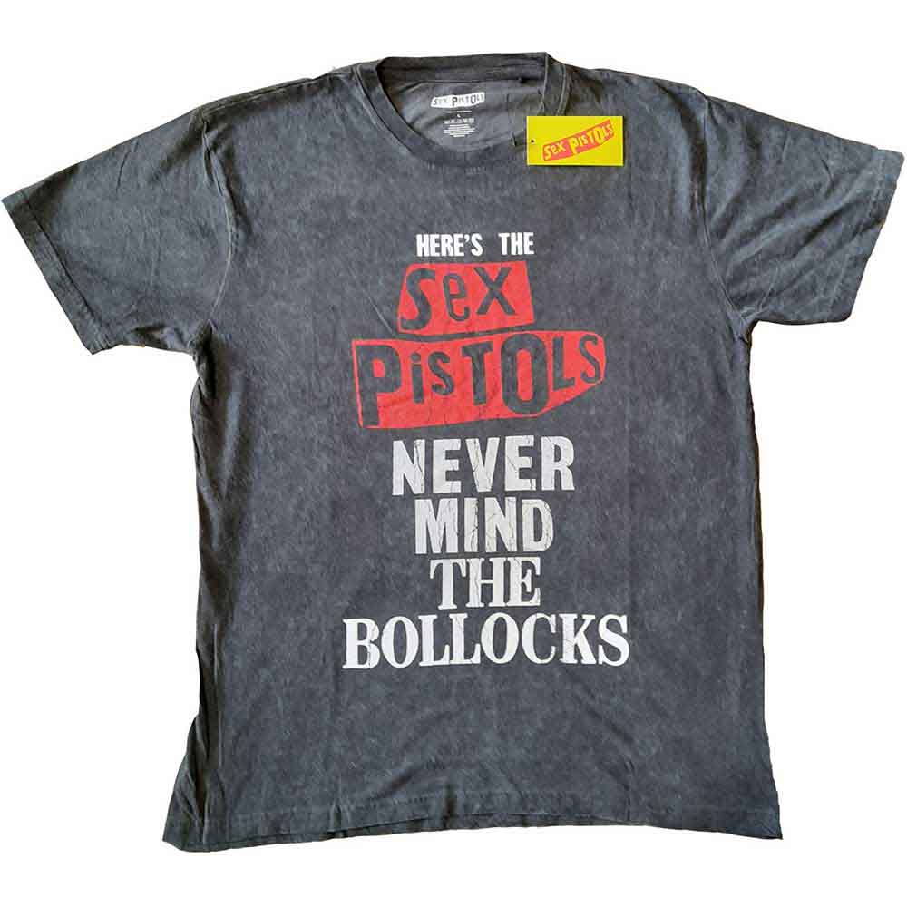 The Sex Pistols Unisex T-Shirt NMTB Distressed (Dip-Dye) Black (XXL)
