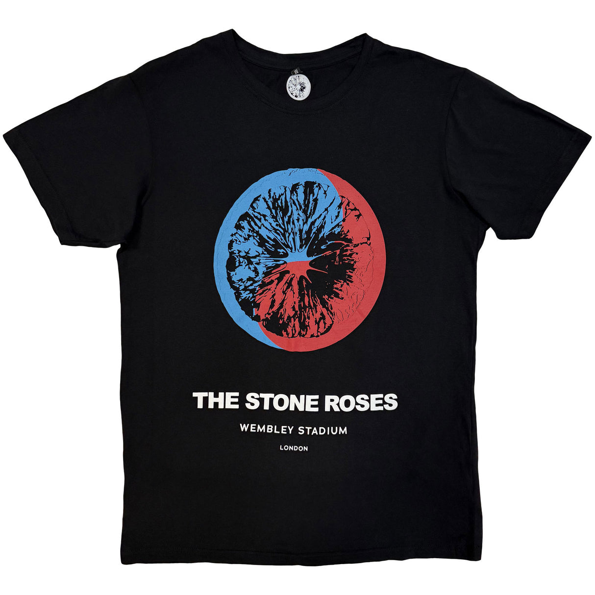 The Stone Roses Unisex Carbon T-Shirt Wembley Black (XL)