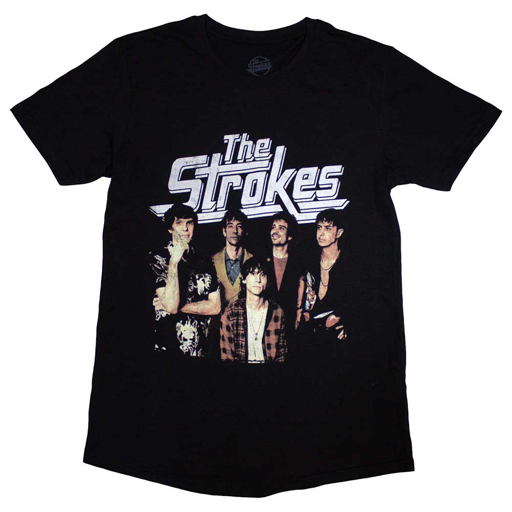 The Strokes Unisex T-Shirt Band Photo Black (L)