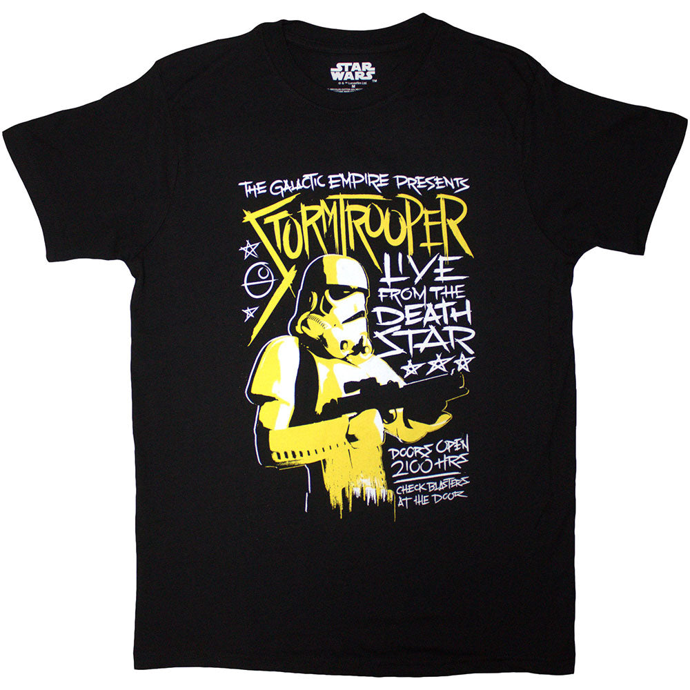 Star Wars Unisex T-Shirt Stormtrooper Rock Black (XXL)