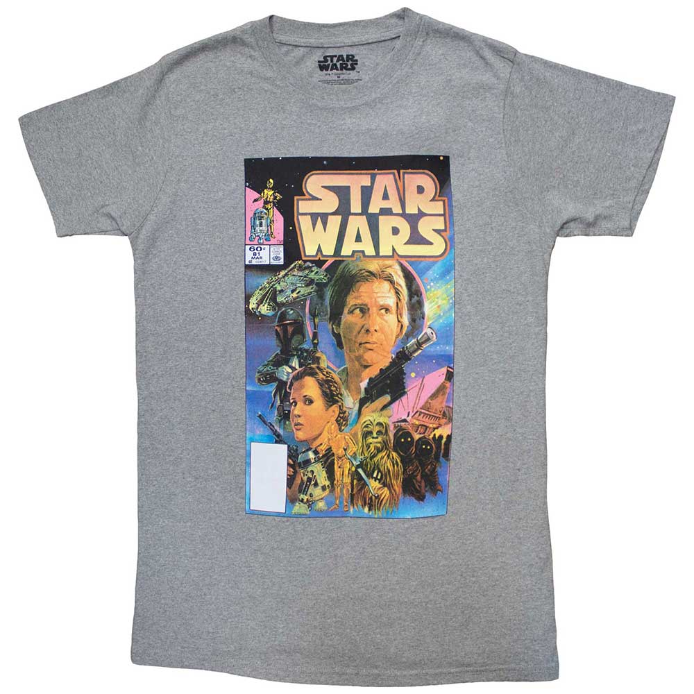 Star Wars Unisex T-Shirt The Original Marvel Years Vol.3 Grey (L)
