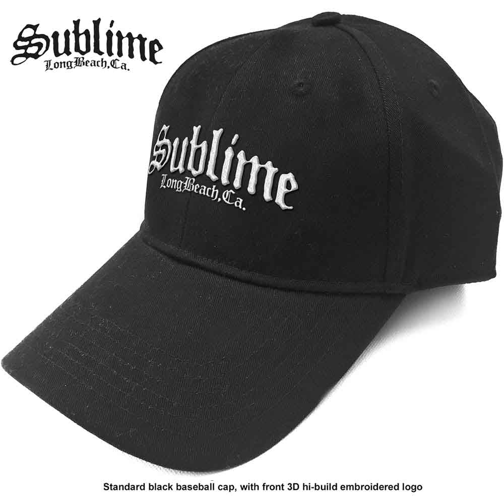 Sublime Unisex Baseball Cap C.A. Logo Black