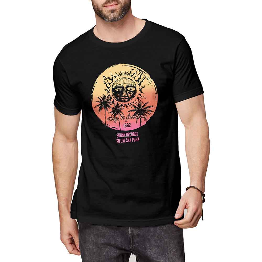 Sublime Unisex T-Shirt Skunk Records Black (M)