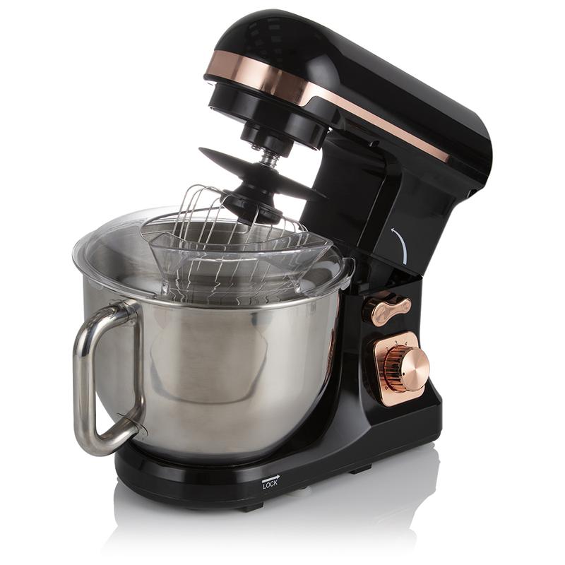 Tower T12033RG 1000W Stand Mixer Black/Rose Gold