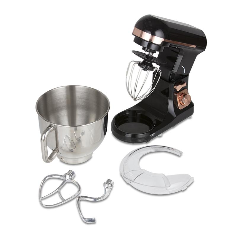 Tower T12033RG 1000W Stand Mixer Black/Rose Gold