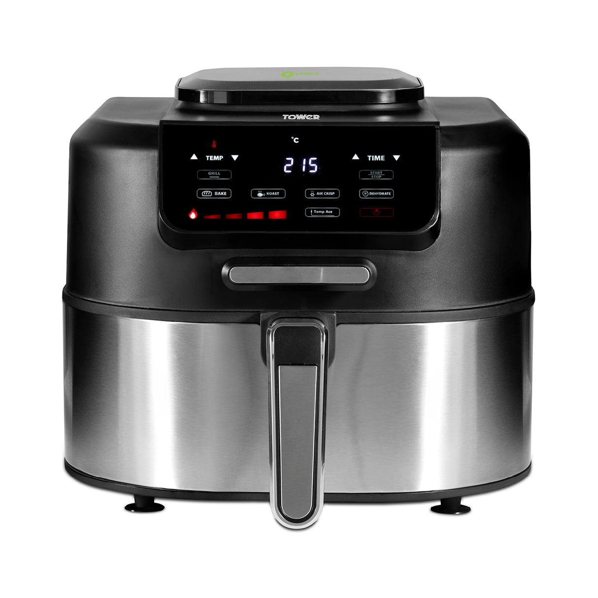 Tower Vortx T17131 5.6L Digital Basket Air Fryer & Smokeless Grill