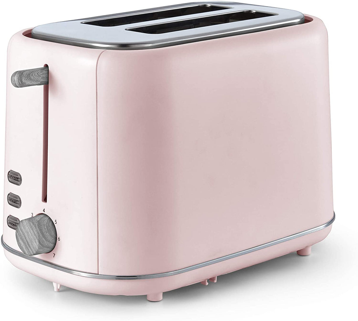 Tower Scandi T20027PNK 800W 2-Slice Toaster Marshmallow Pink