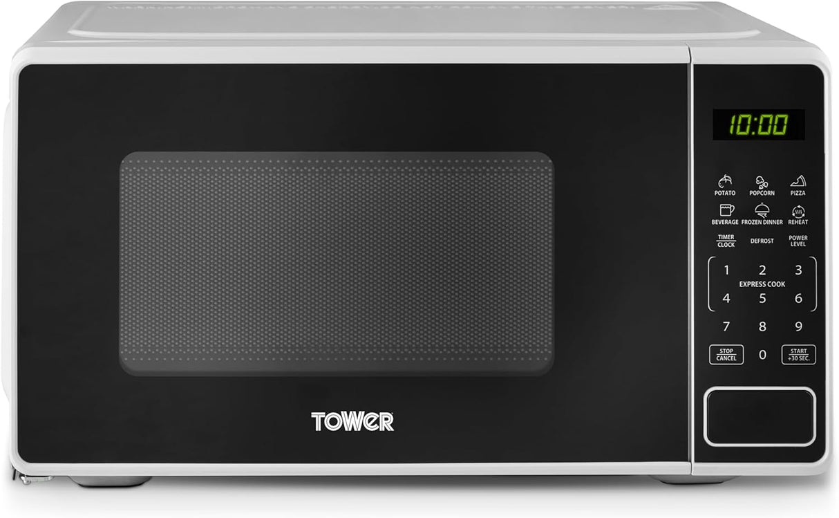 Tower T24045WHT 800W 20L Digital Microwave Oven White
