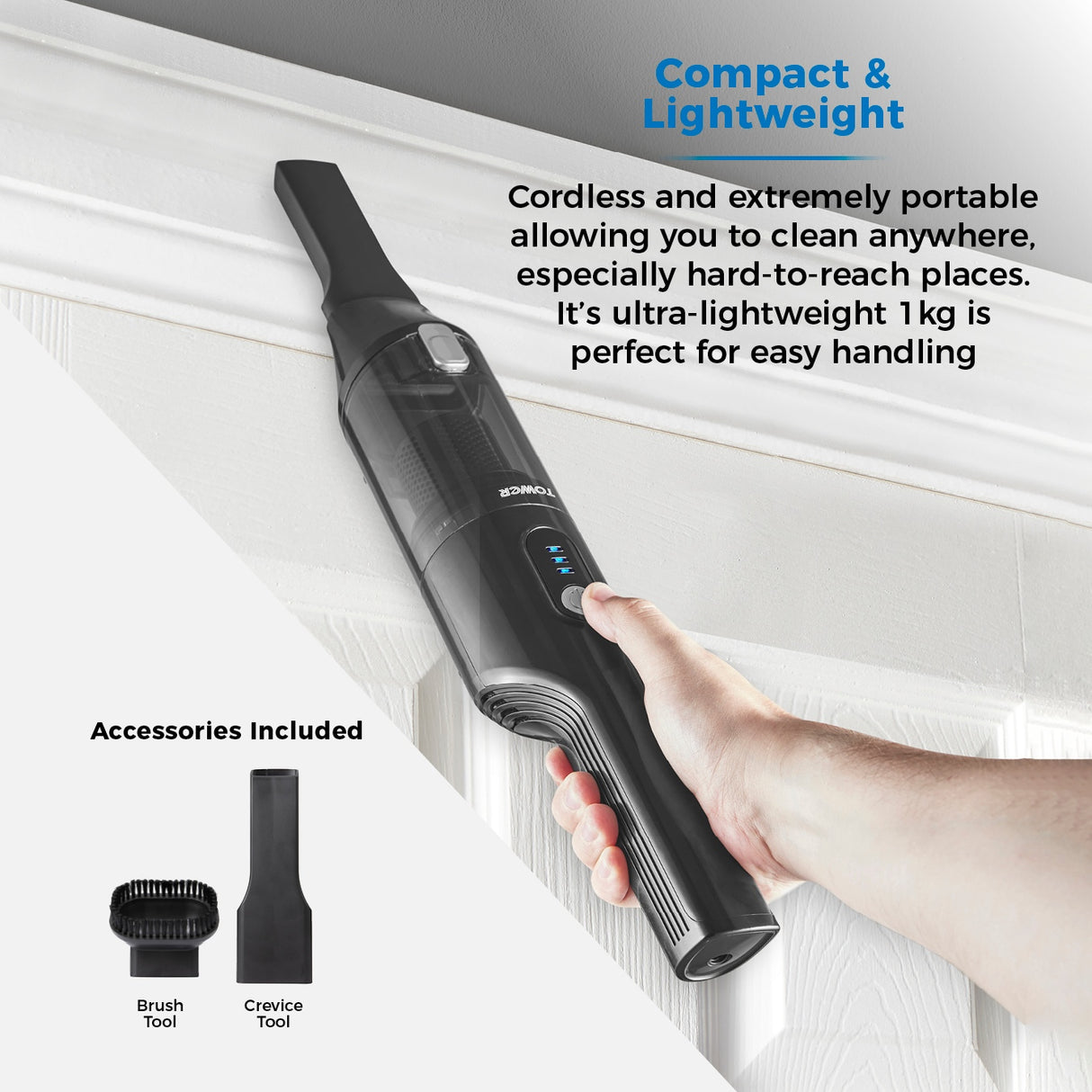 Tower RHH200 Optimum Cordless Handheld Vacuum Cleaner