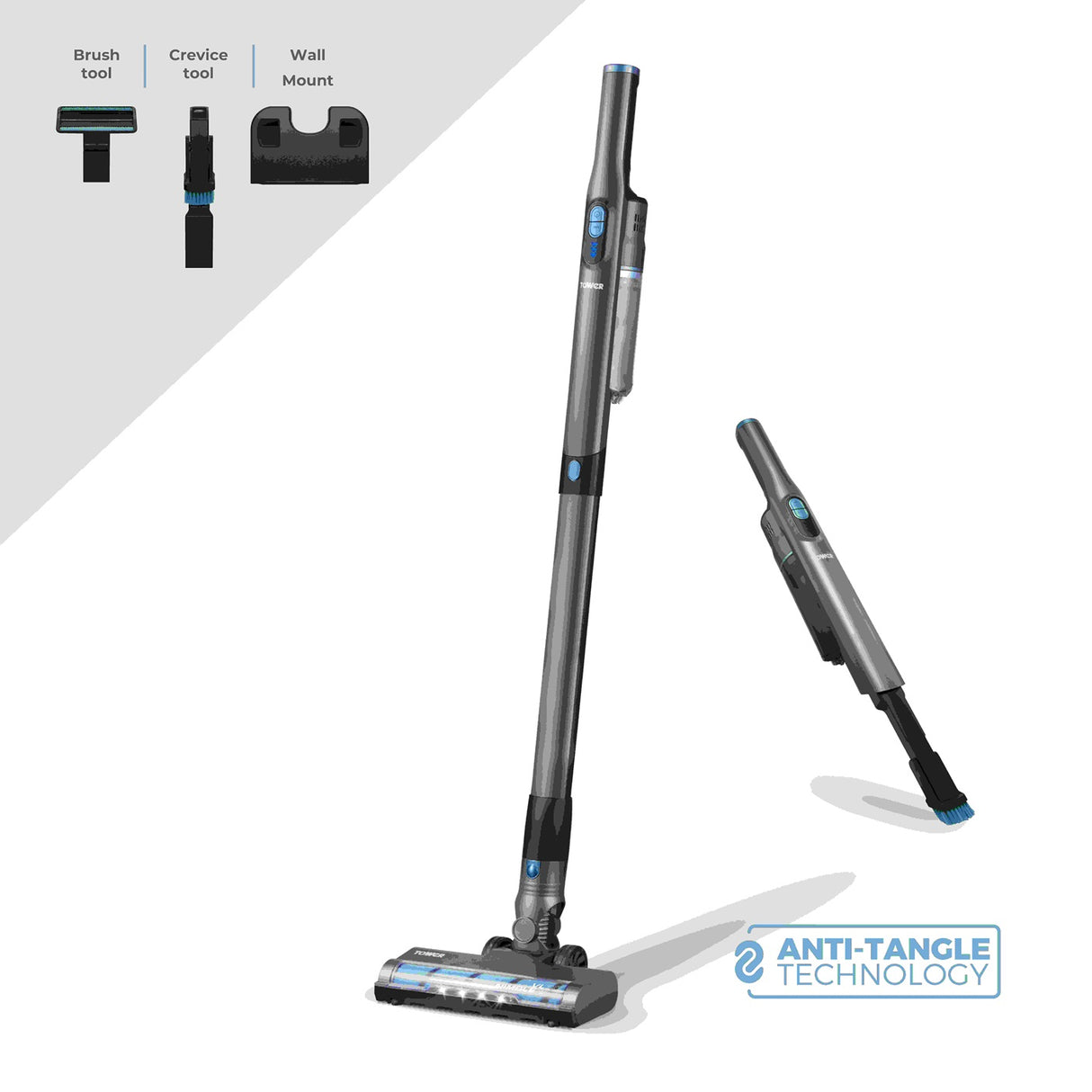 Tower VL60 Nimblevac Anti-Tangle Cordless Vacuum Cleaner