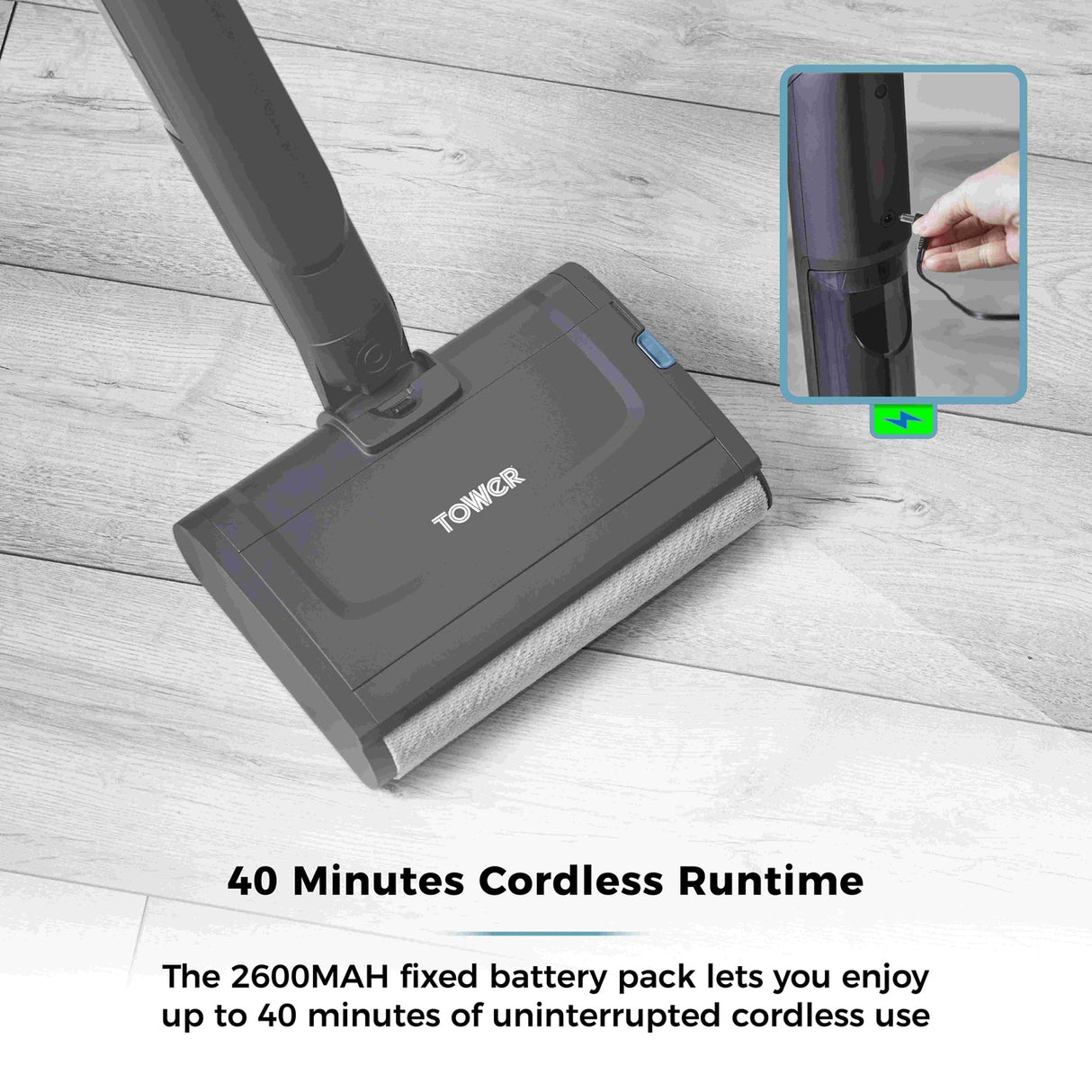 Tower AquajetPro Cordless Hard Floor Cleaner