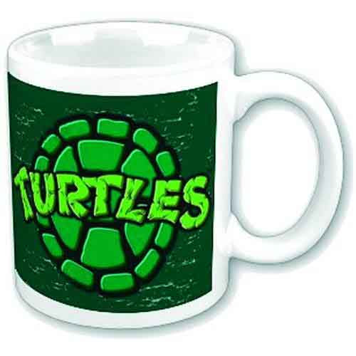 Teenage Mutant Ninja Turtles Boxed Standard Mug White Retro Shell