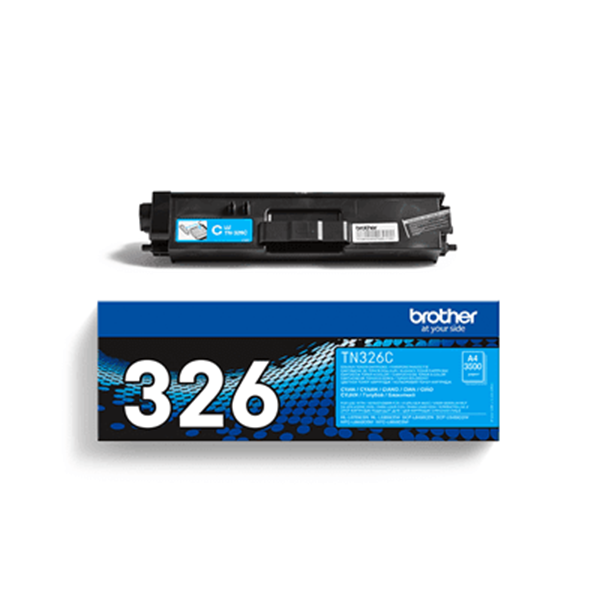 Brother TN-326C Cyan High Capacity Toner Cartridge