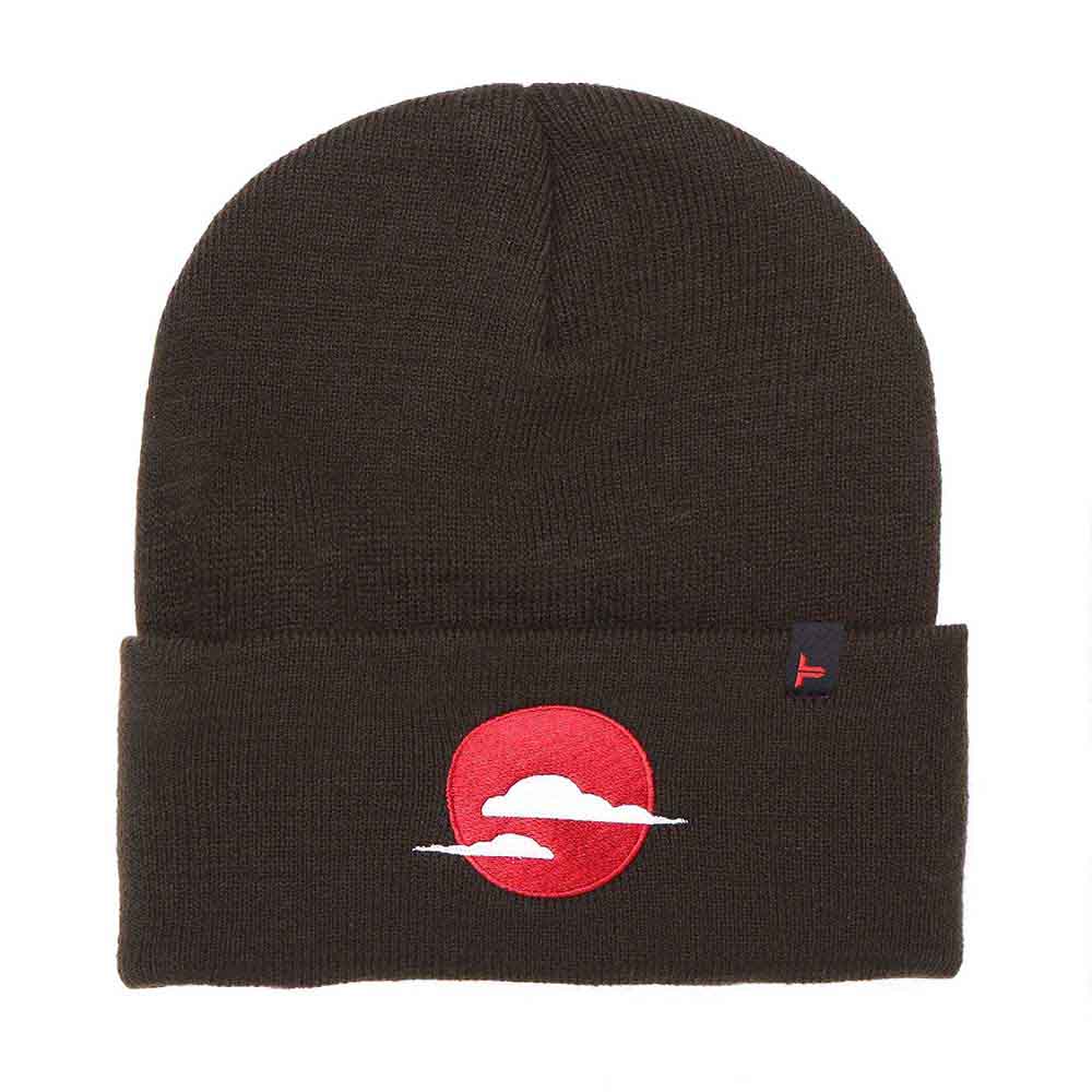 Tokyo Time Unisex Beanie Hat Japan Black