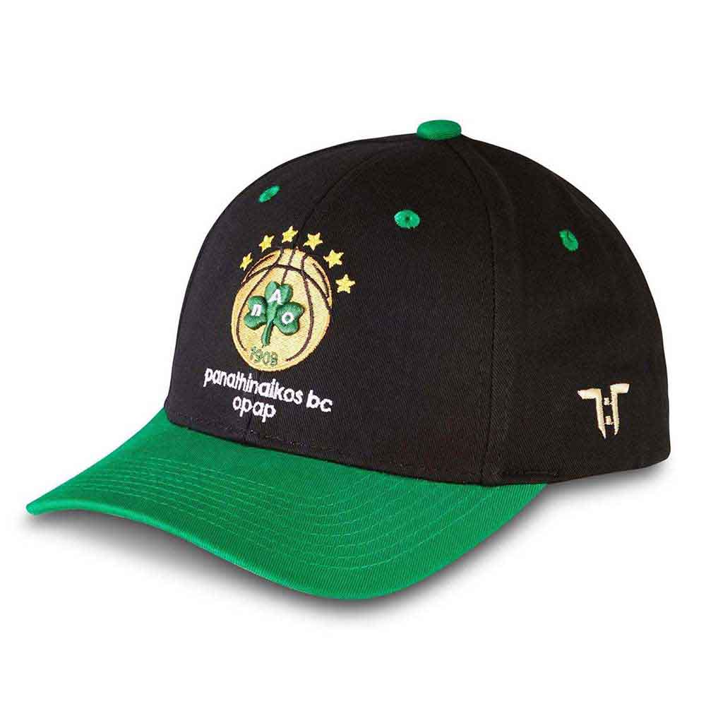 Tokyo Time Unisex Baseball Cap Panathinaikos Opap Athens Black/Green