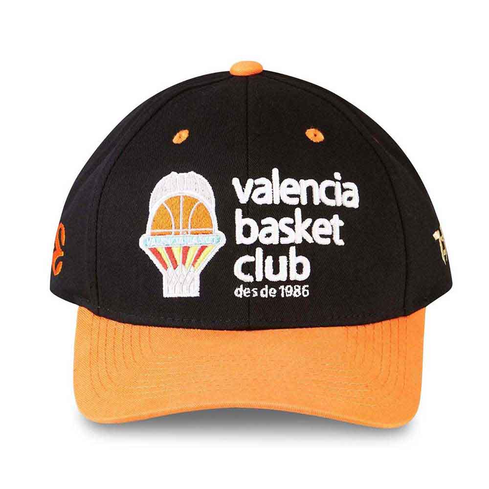Tokyo Time Unisex Baseball Cap Valencia Basket Club Black/Orange