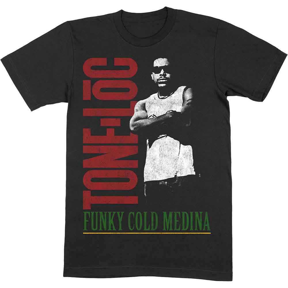 Tone Loc Unisex T-Shirt Funky Cold Medina Black (S)