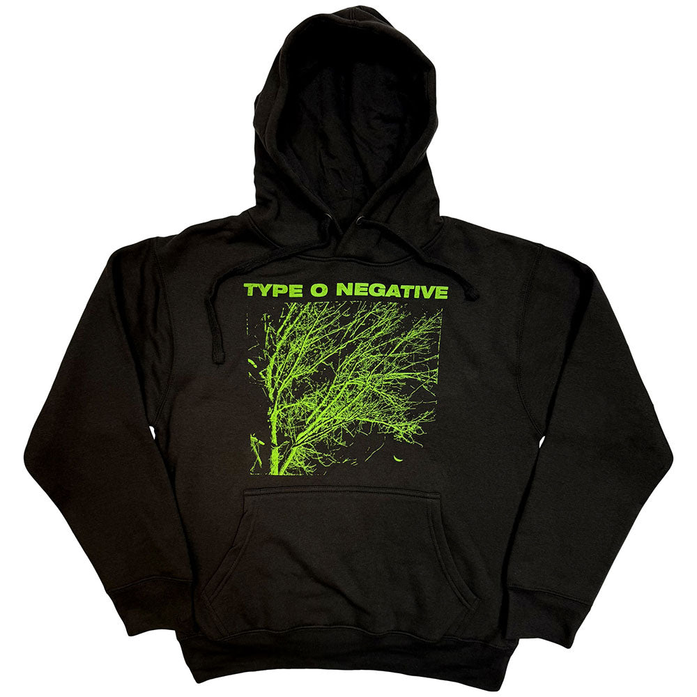 Type O Negative Unisex Pullover Hoodie Tree Black (S)