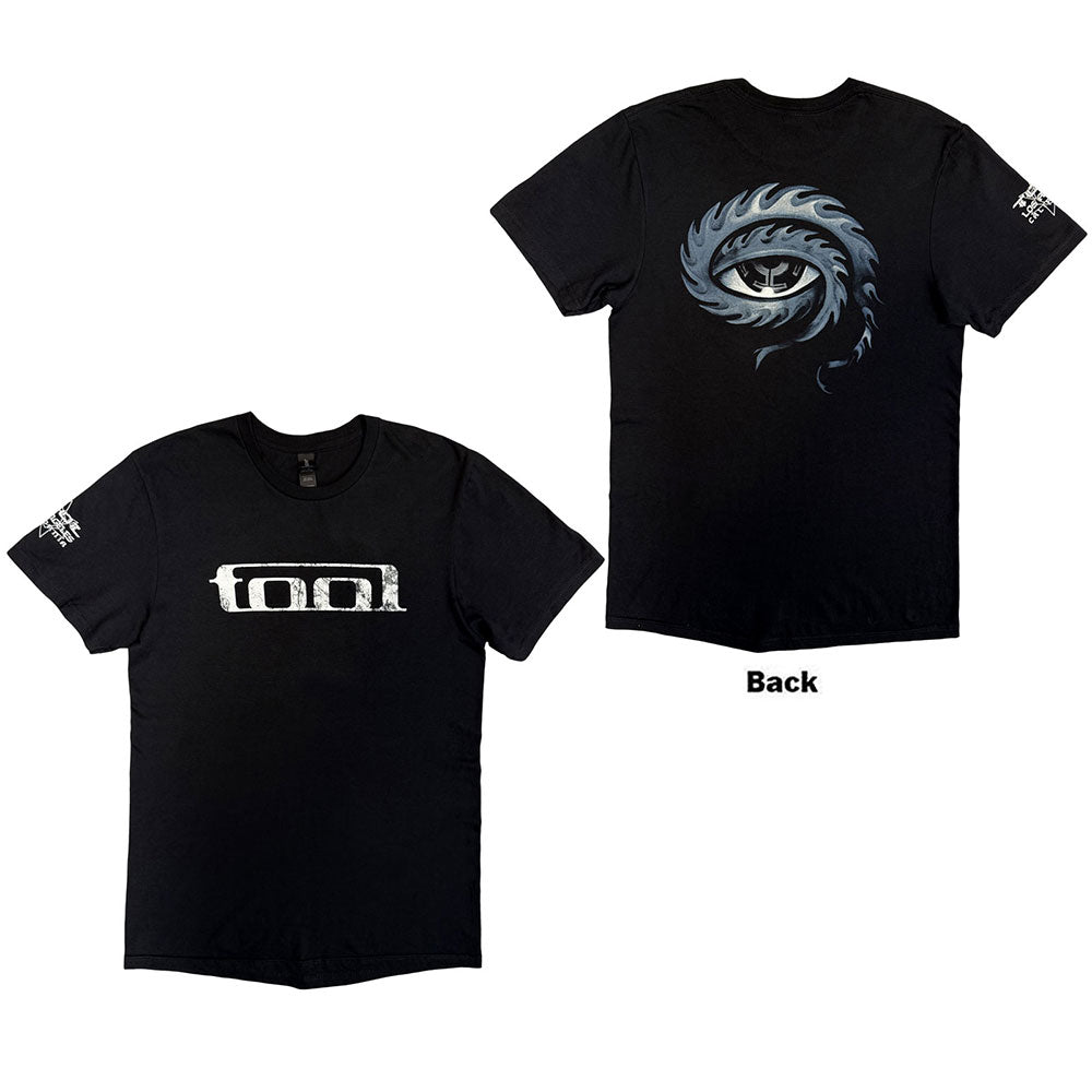 Tool Unisex T-Shirt Big Eye (Back Print) Black (XL)