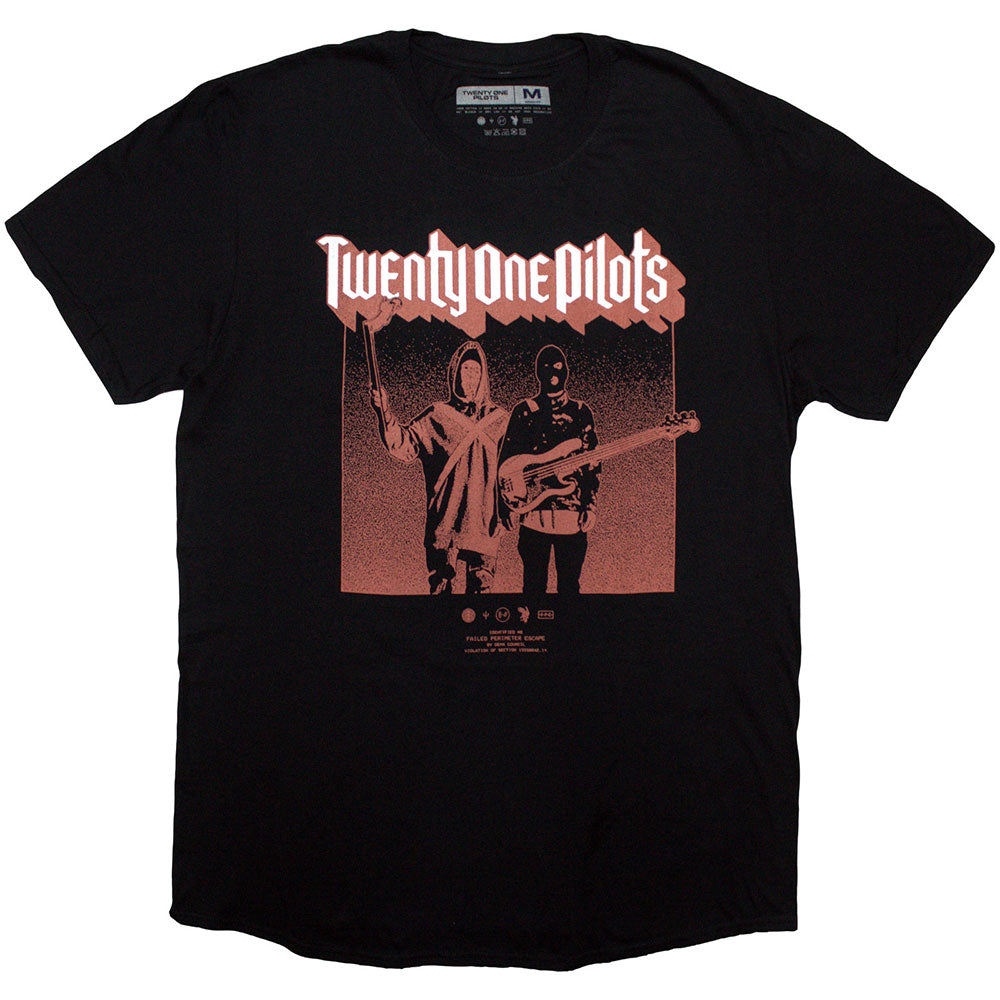 Twenty One Pilots Unisex T-Shirt Torch Bearers Black (XL)