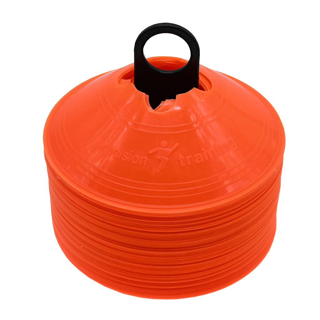 Precision Saucer Cones - Orange (50pc)