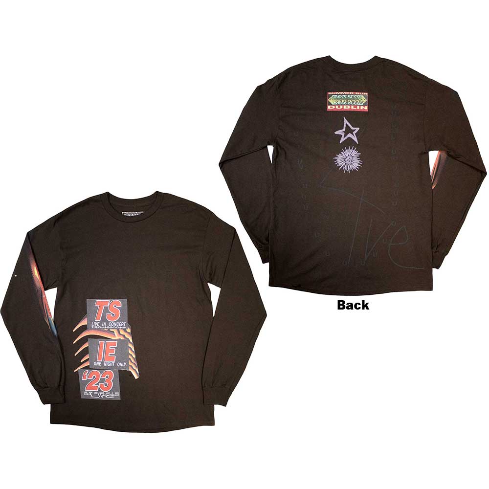 Travis Scott Unisex Long Sleeve T-Shirt Summer Run 2023 Dublin Brown (XXL)