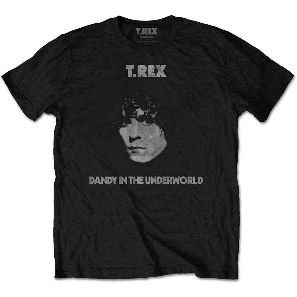 T-Rex Men's T-Shirt Dandy Black (S)