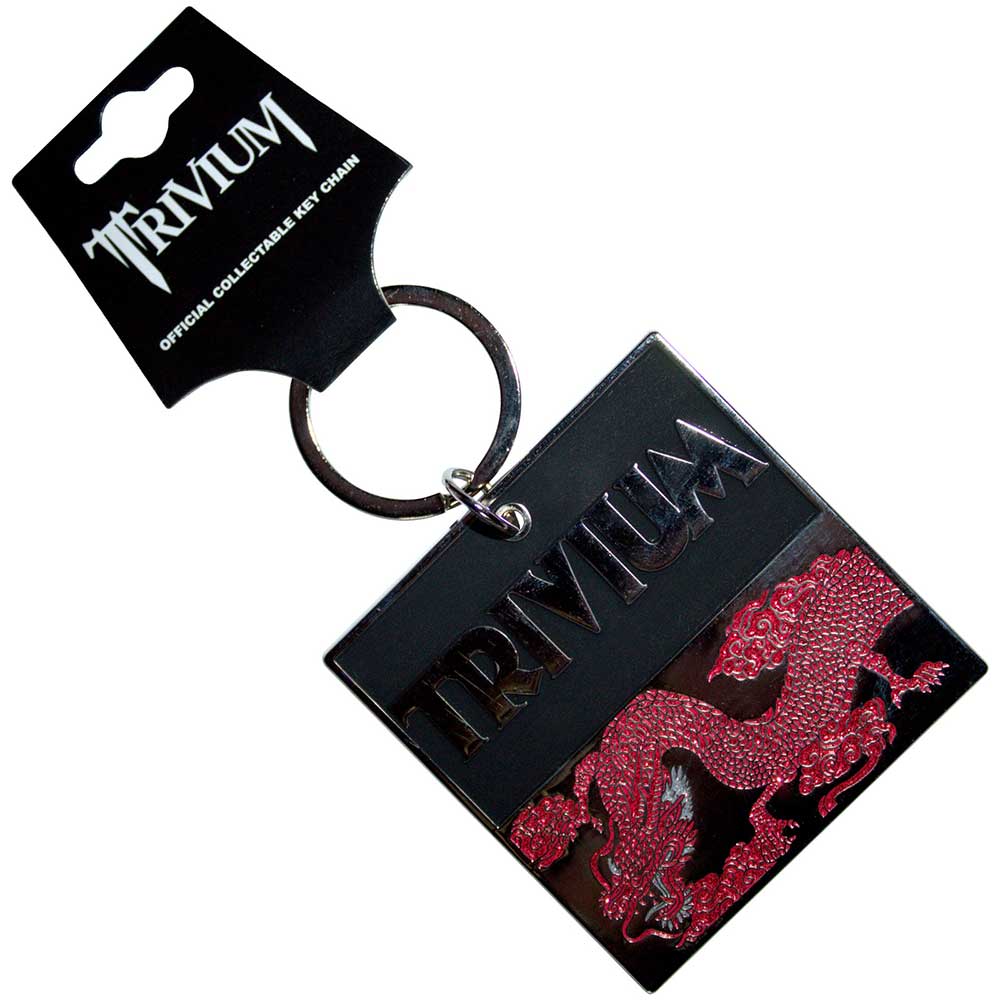 Trivium Key Chain Deadmen & Dragons Silhouette