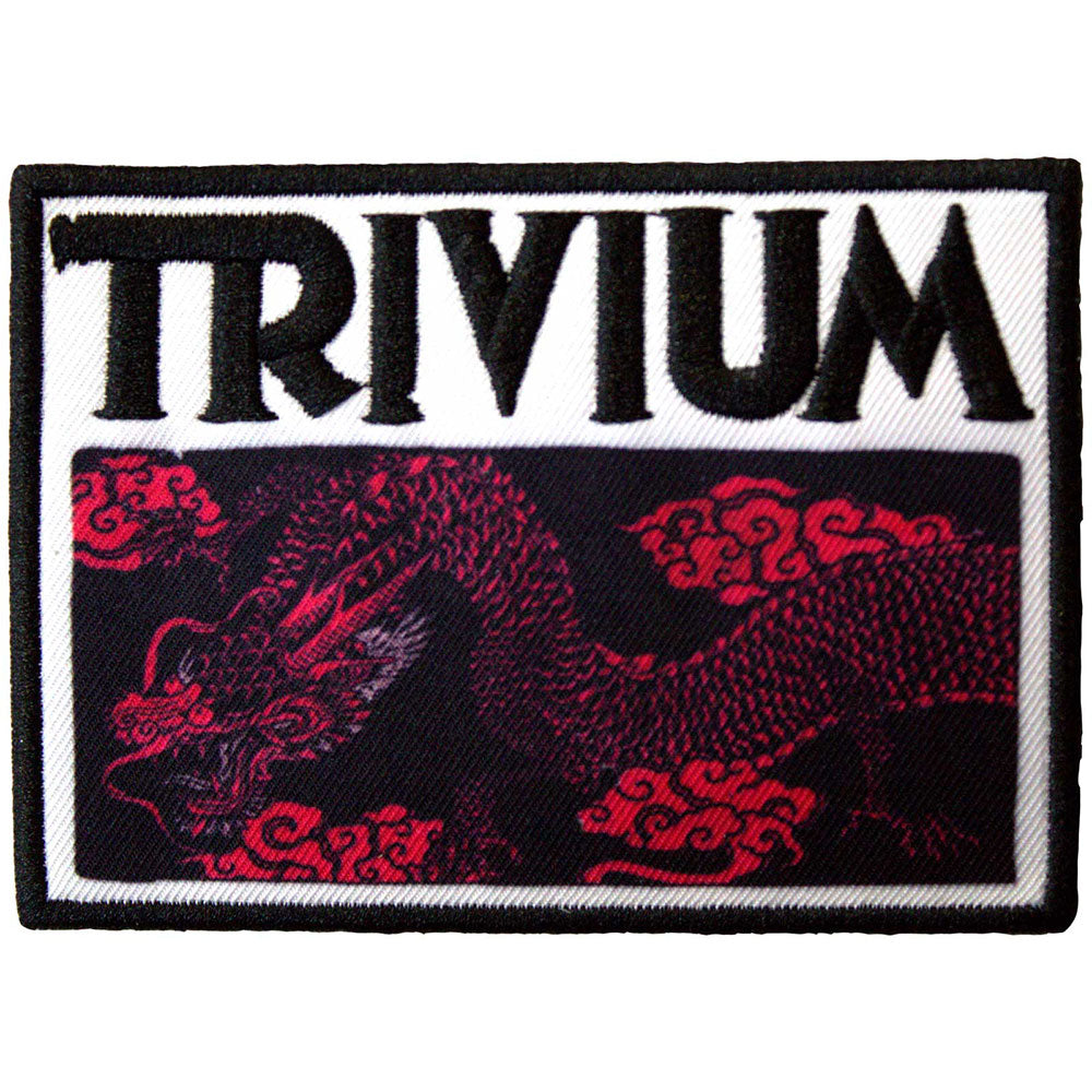 Trivium Printed Patch Deadmen & Dragons Silhouette (Standard)