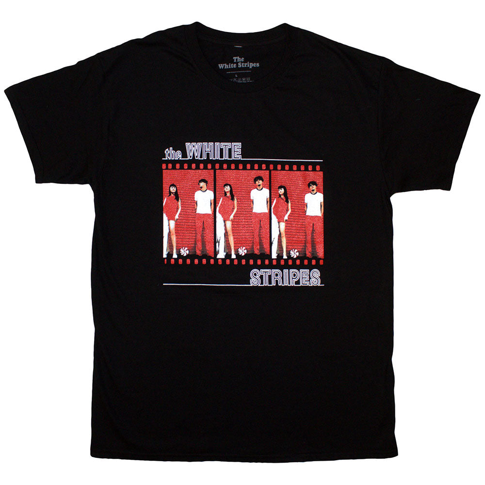 The White Stripes Unisex T-Shirt Film Strip Black (XXL)