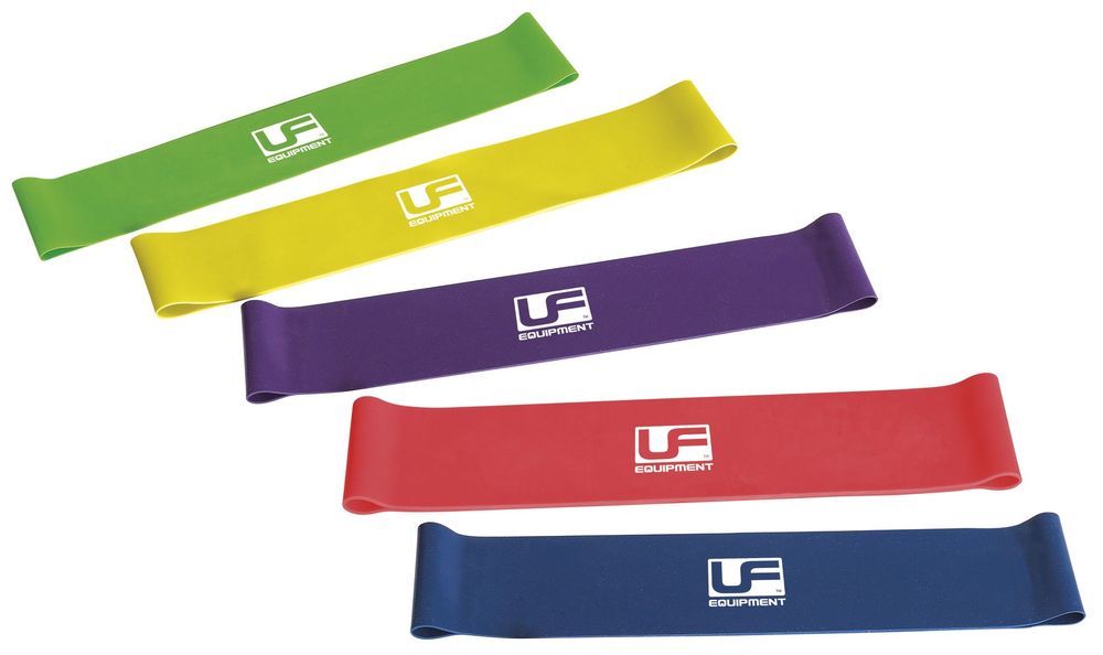 Urban Fitness Resistance Band Loops 10" (Set of 5)
