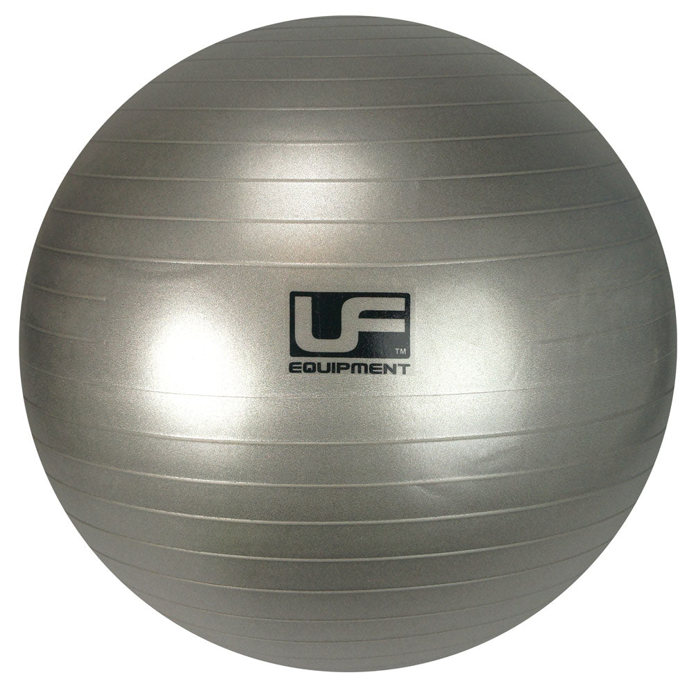 Urban Fitness 500kg Burst Resistance Swiss Gym Ball 75cm Silver
