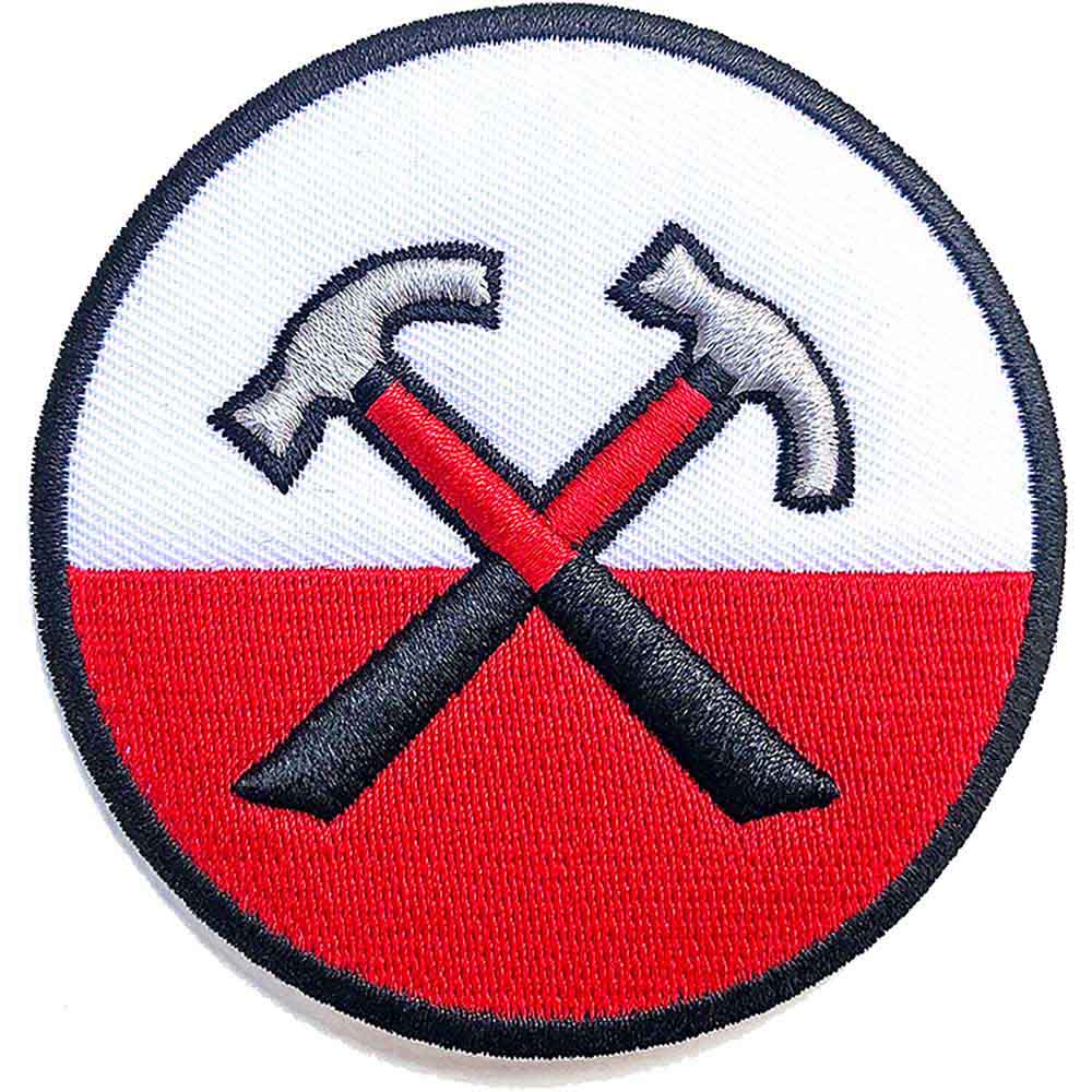 Pink Floyd Standard Patch The Wall 3D Hammers Circle