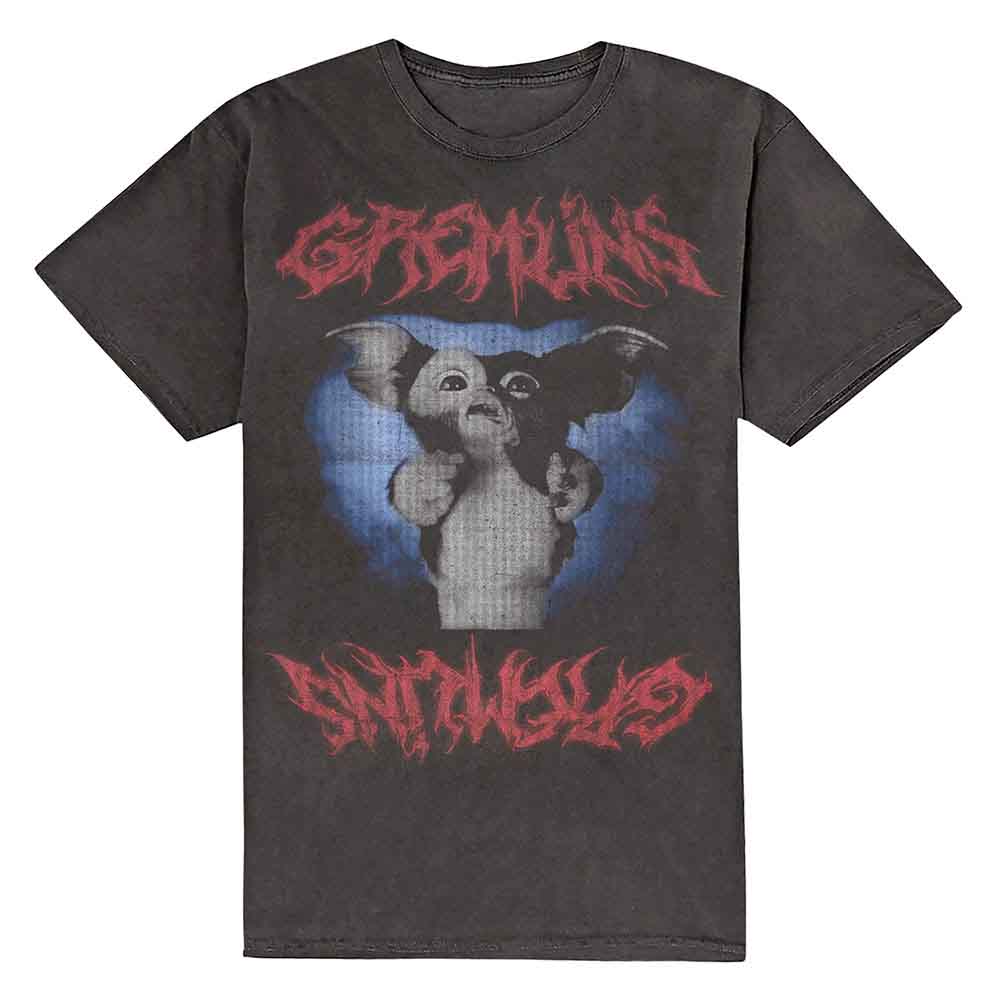 Warner Bros Unisex T-Shirt Gremlins Gizmo Graphic Black (XL)
