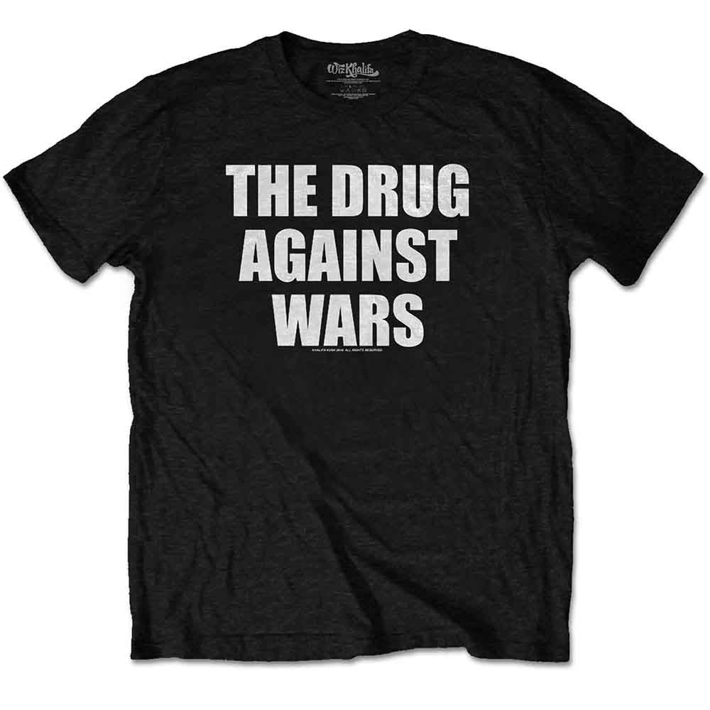 Wiz Khalifa Unisex T-Shirt Drug Against Wars Black (XXL)