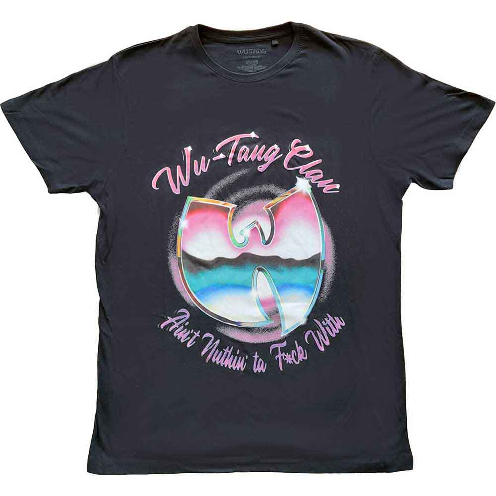 Wu-Tang Clan Unisex T-Shirt Aint't Nuthing Ta F' Wit Black (L)