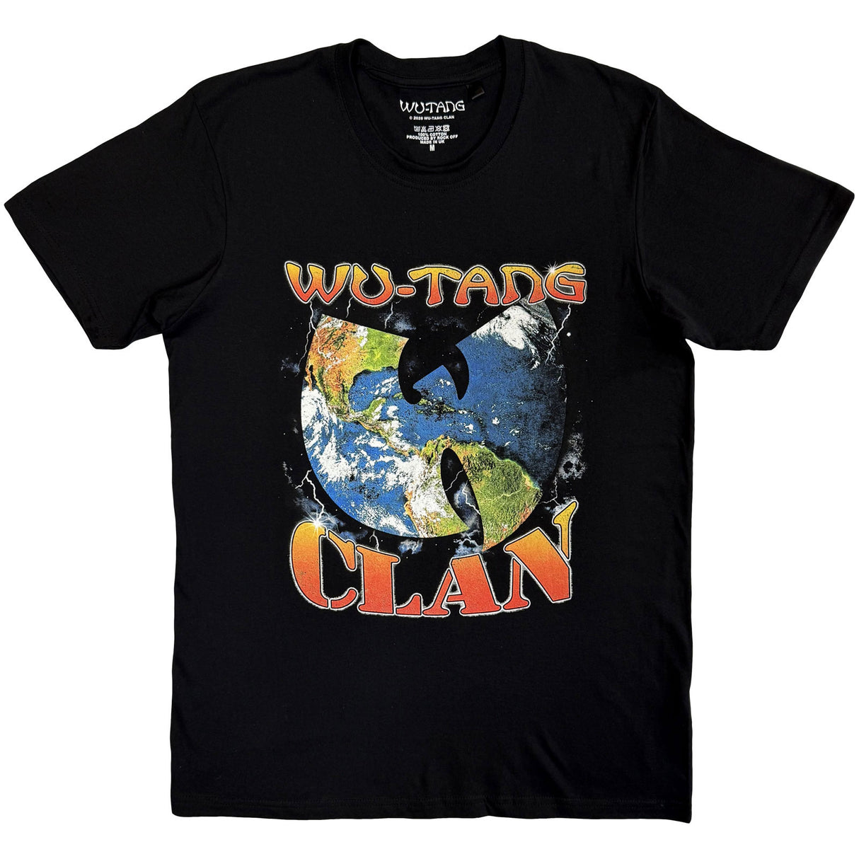 Wu-Tang Clan Unisex T-Shirt World Black (XXL)