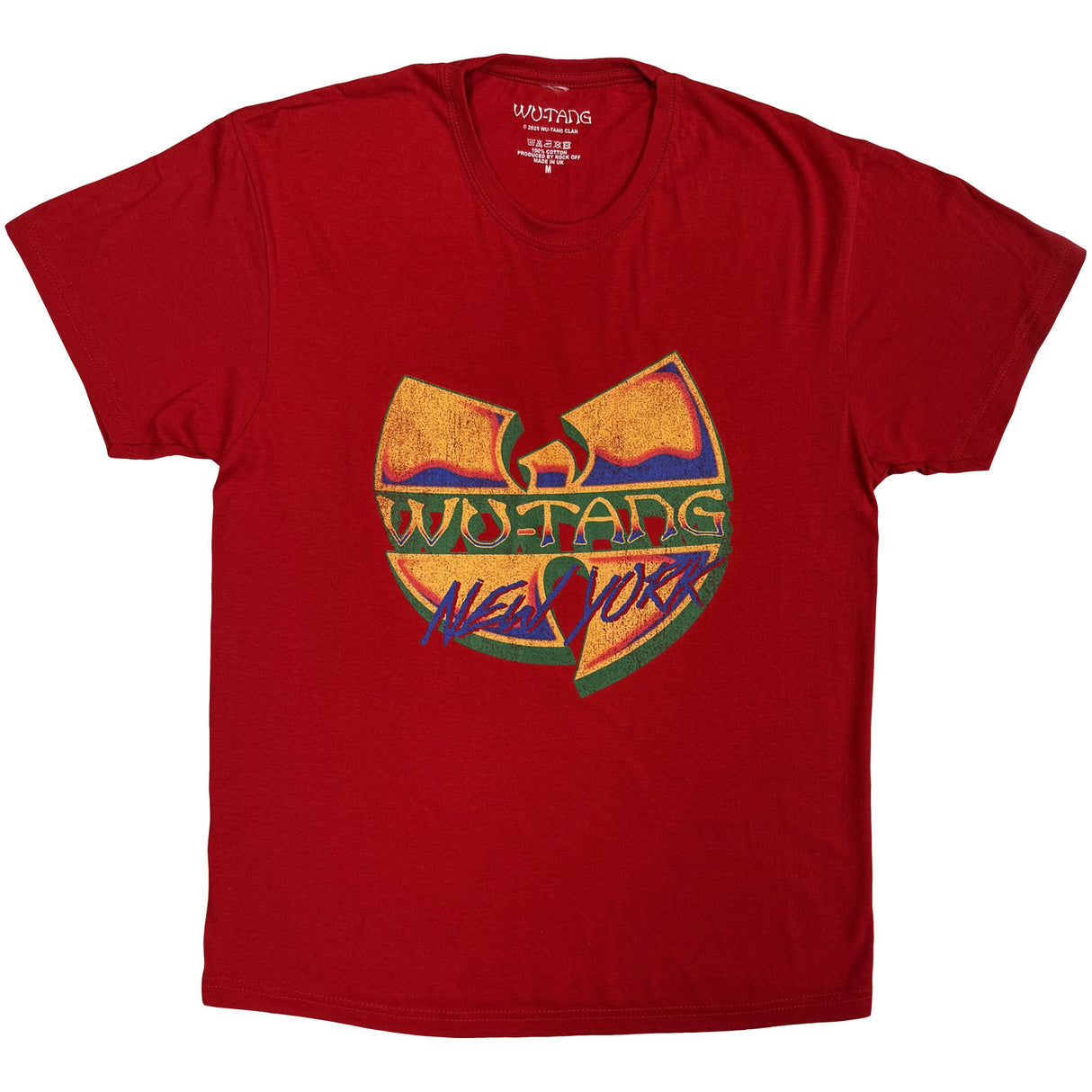 Wu-Tang Clan Unisex T-Shirt New York V1 Red (S)