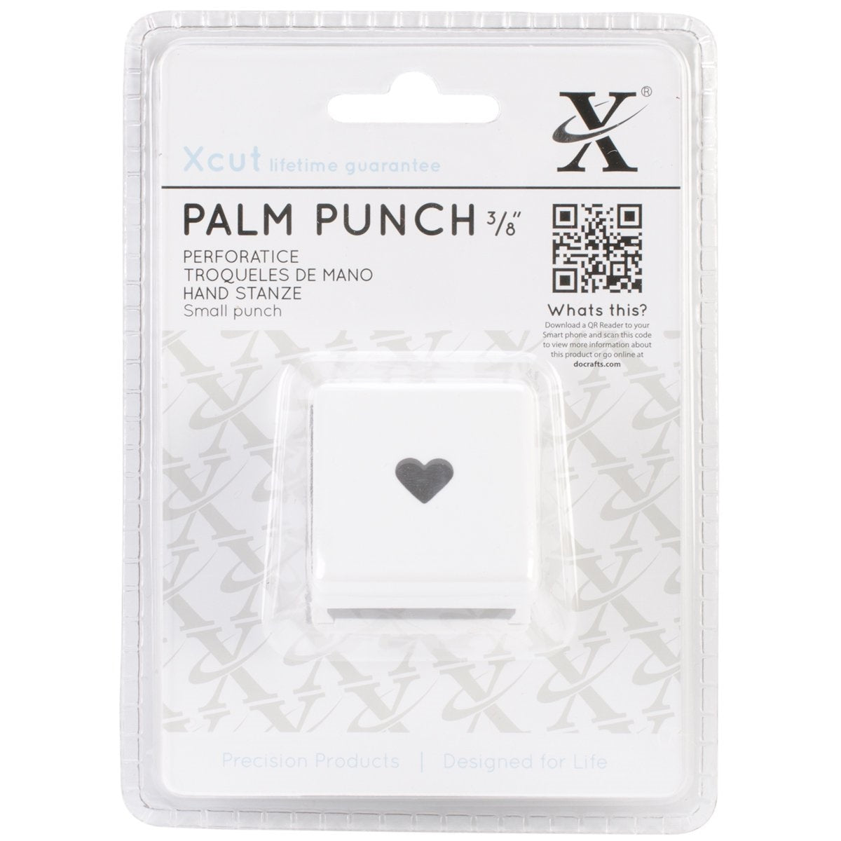 Xcut Small Palm Punch - Traditional Heart