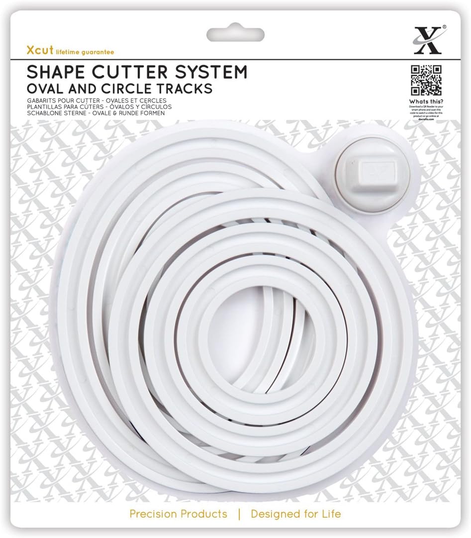 Xcut Shape Cutter System - Oval & Circle Tracks