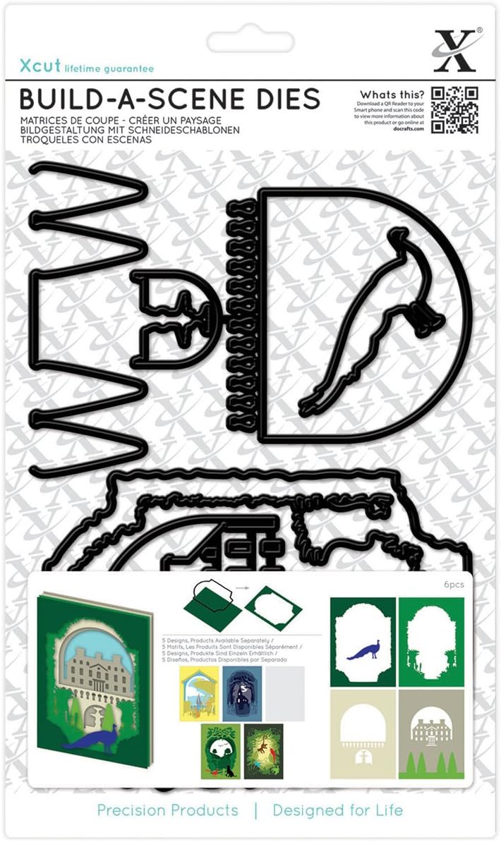 Xcut Shadow Box Dies - Formal Garden