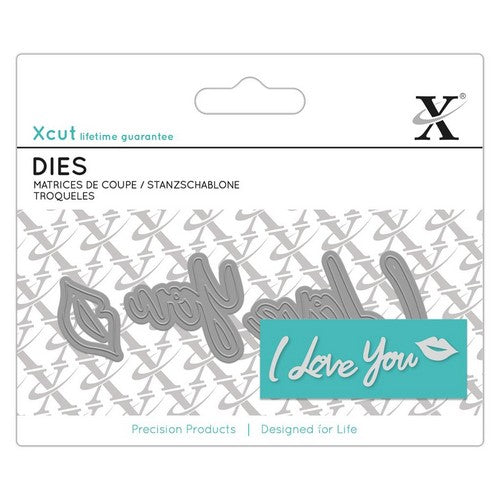 Xcut Mini Sentiment Dies - I Love You