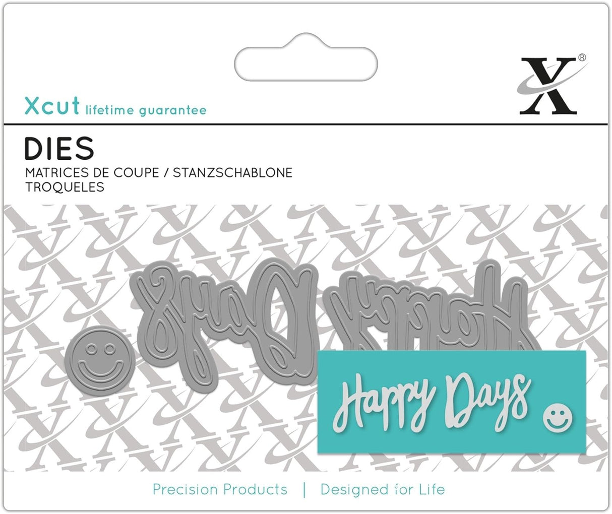 Xcut Mini Sentiment Dies - Happy Days