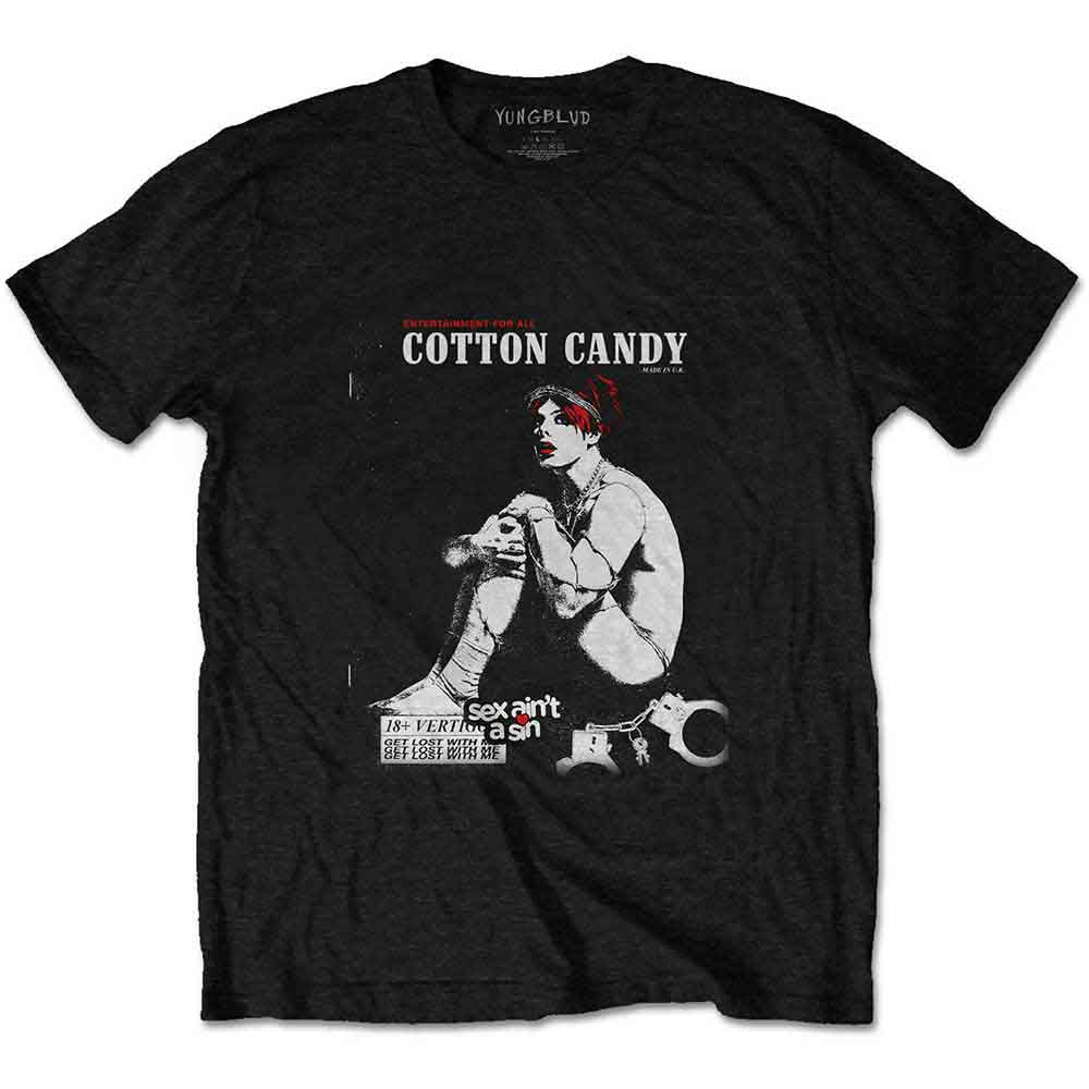 Yungblud Unisex T-Shirt Cotton Candy Black (L)