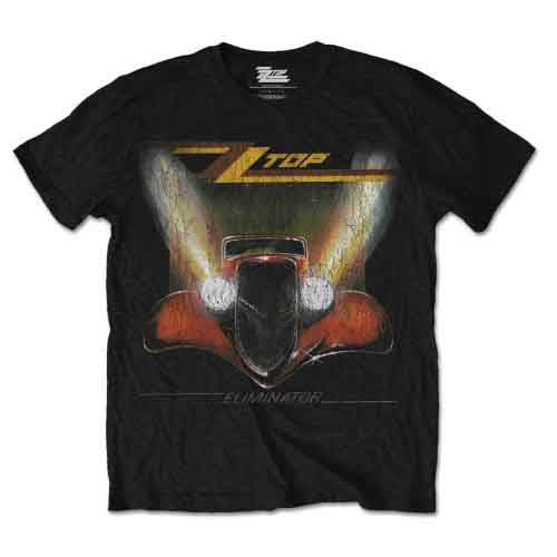 ZZ Top Men's T-Shirt Eliminator Black (S)