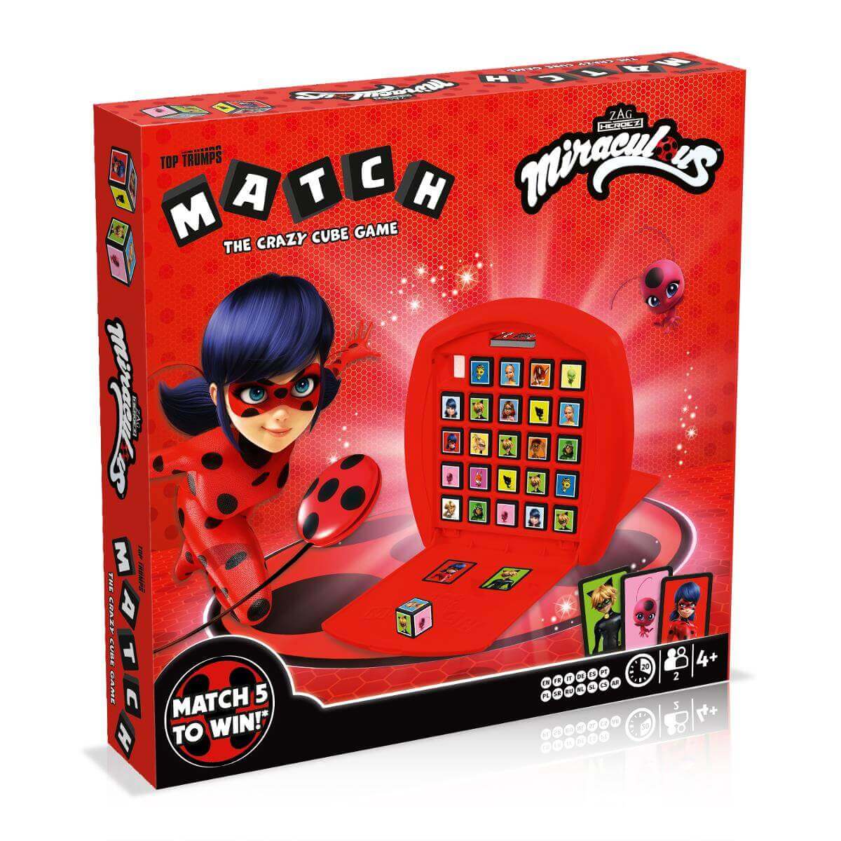 Top Trumps Match Miraculous Game