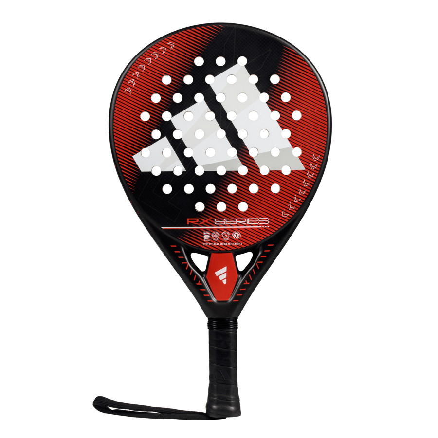 Adidas RX Series 3.4 Padel Racket - Black/Red