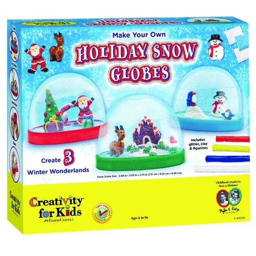 Creativity for Kids Holiday Snow Globes