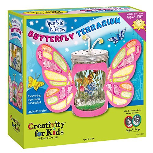 Creativity for Kids Sparkle 'n' Grow Butterfly Terrarium