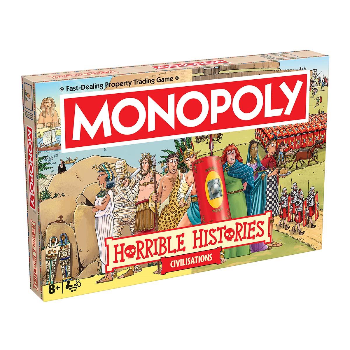 Winning Moves Monopoly Specials: Horrible Histories Ancient Civilisations Board Game